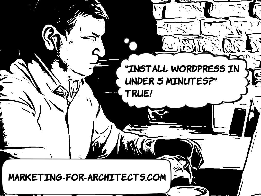 Wordpress is the best platform for architects' websites.